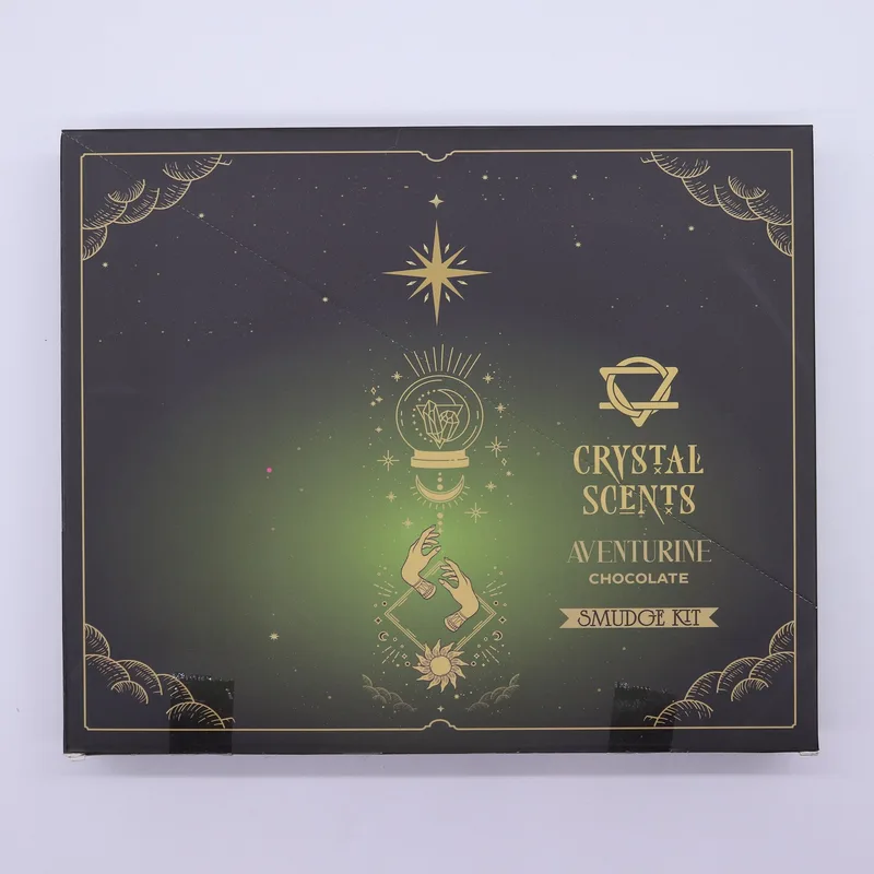 Aventurine Crystal Scents Smudge Incenso - Chocolate — foto 3