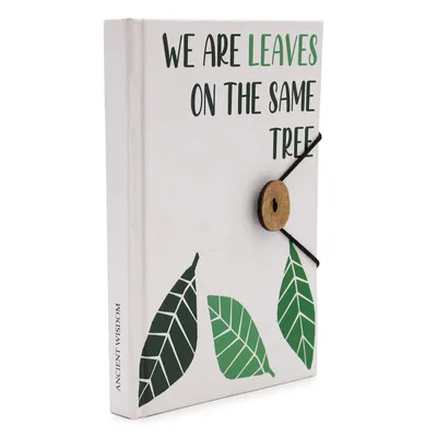 Small Notebook with strap Leaves on the same Albero — foto 5