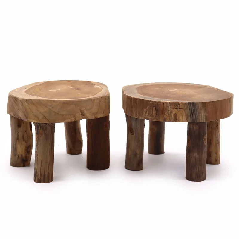 Med Teak Pad Display 27x15cm