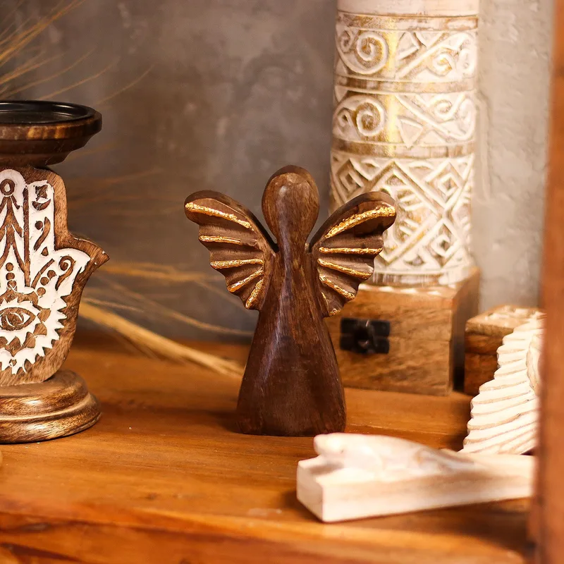 Medium Mango Legno Angel - Oro Decor — foto 6