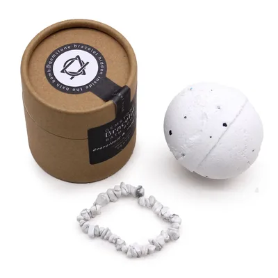 Borsetta per Gioiello Bracciale Onice Bianca Bagno Bomba