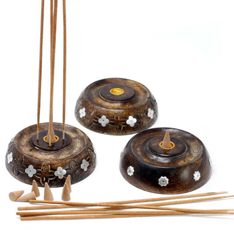 Cone & Stick Burner- Asst Design - Mango Legno — foto 6