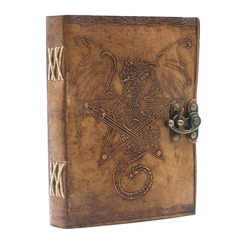 Leather Dragon Notebook