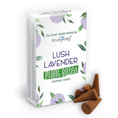 Plant Based Incenso Cones Lush Lavanda