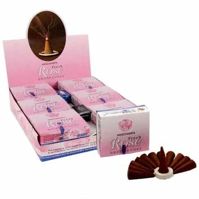 Fresco Rosa Dhoop Cones