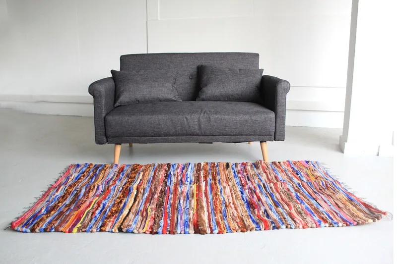 Large Velvet Rug 105x185cm — foto 1