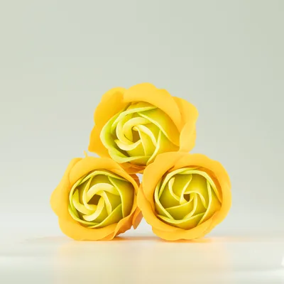 Set di 3 Sapone Fiore a Cuore - Rose Primaverili — foto 3