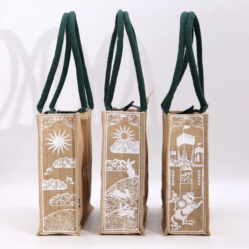 Hop Hare Jute Big Bag - I am Brave — foto 1