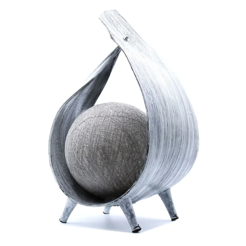 Naturale Coconut Lamp Greywash Wrapover