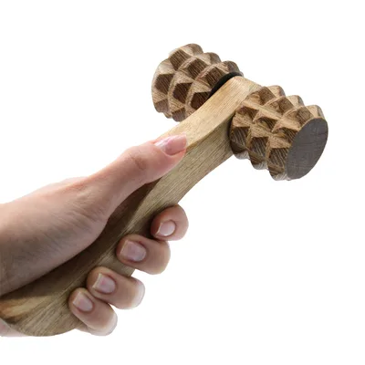 Massage Tool Ribbed Hand Roller — foto 1