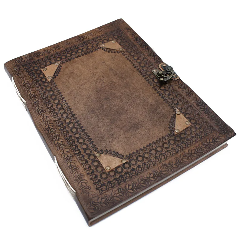 Huge Customisable Visitor Leather Book 10x13 (200 pages) — foto 2