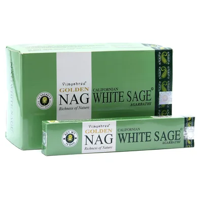 15g Golden Nag - Bianco Sage Incenso — foto 1