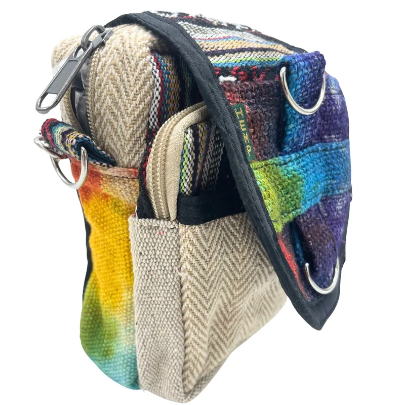 Tiedye Hemp Messenger Bag — foto 2