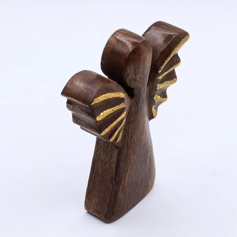 Medium Mango Legno Angel - Oro Decor
