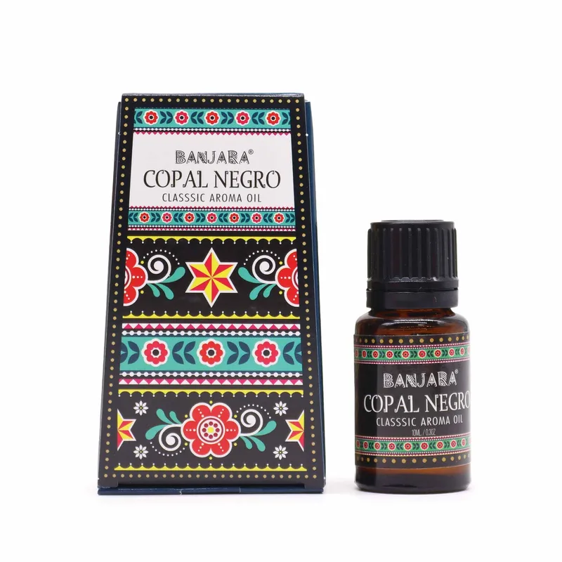 Banjara Indian Profumo Olio 10ml - Copal Negro — foto 1