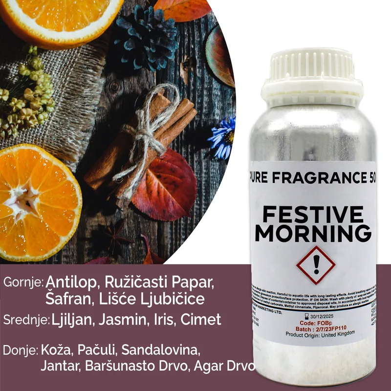 Festive Morning Puro Profumo Olio 500ml — foto 2