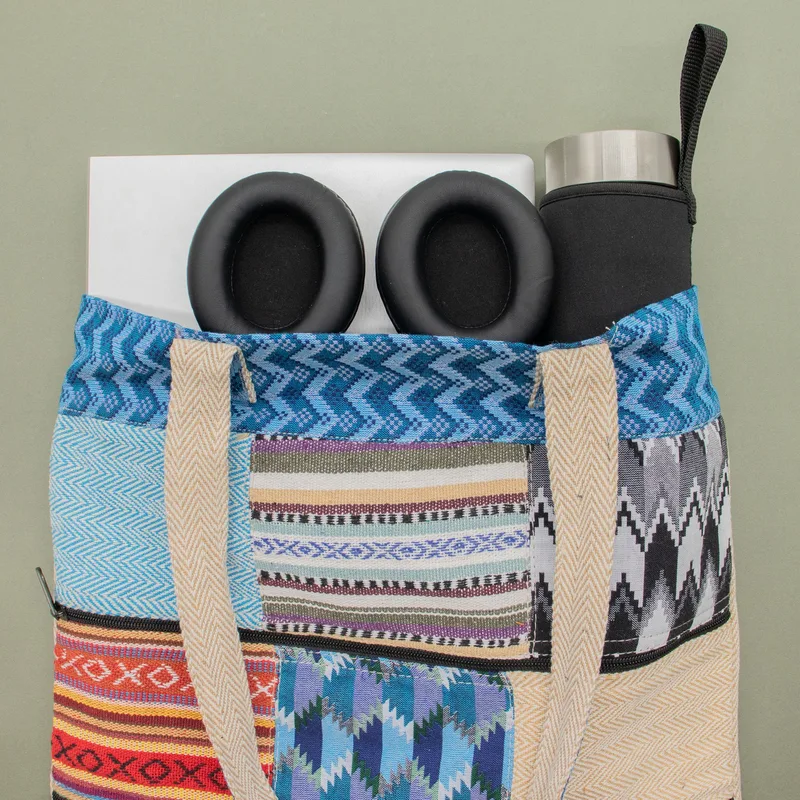 Patchwork Kathmandu Tote Bag Dhaka Design