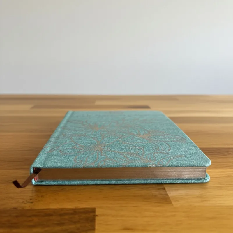 Diario Blu Gratitudine con Rivestimento Argentato – 120 pagine – Sono Grato per Ciò — foto 2