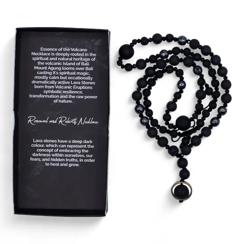 Essence of the Volcano Necklace Renewal & Rebirth