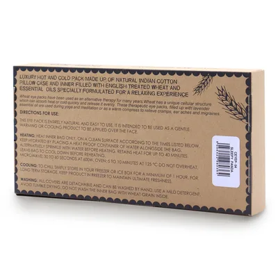 Lavanda Naturale Cotton and Juco Eye Pillow in Gift Scatola Sleepy Panda — foto 1