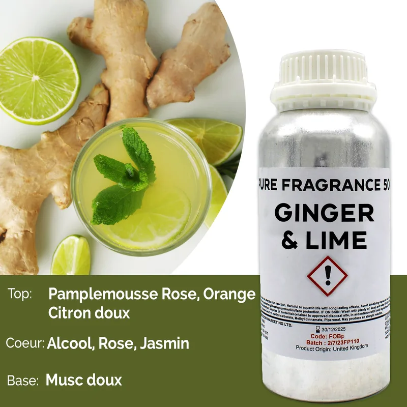 Ginger & Lime Puro Profumo Olio 500ml — foto 1
