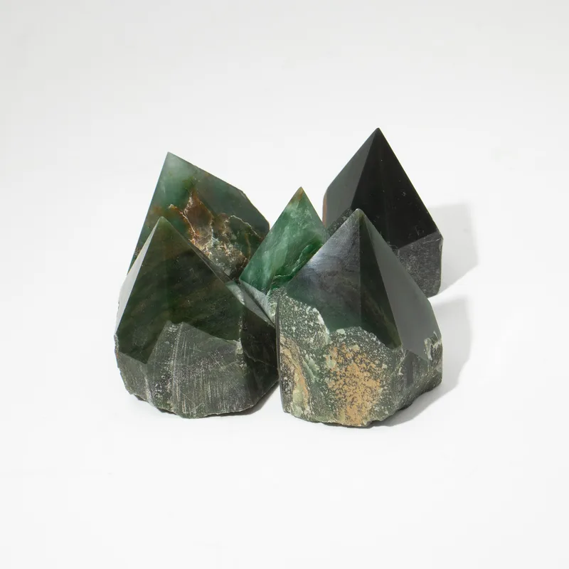 Gemstone Top Polished Points Verde Aventurine — foto 2
