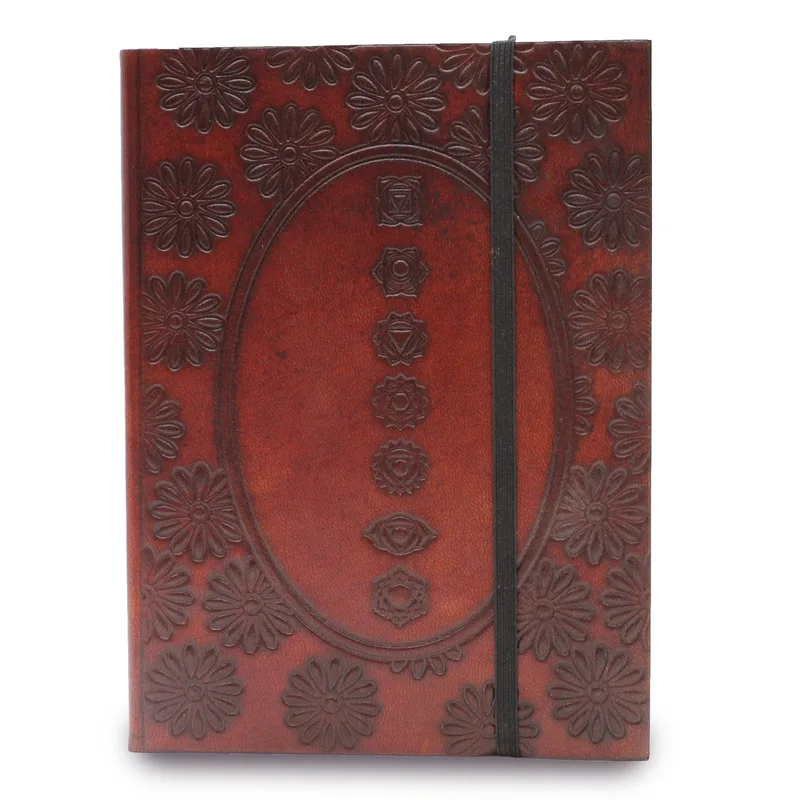 Small Notebook with strap Chakra Mandala