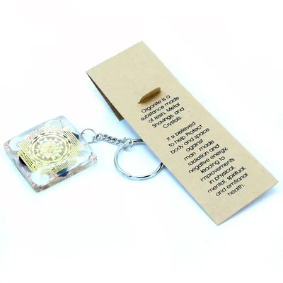 Orgonite Power Keyring Home Protect Tourmaline — foto 4