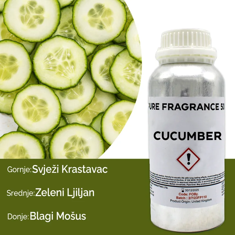 Cucumber Puro Profumo Olio 500ml — foto 2