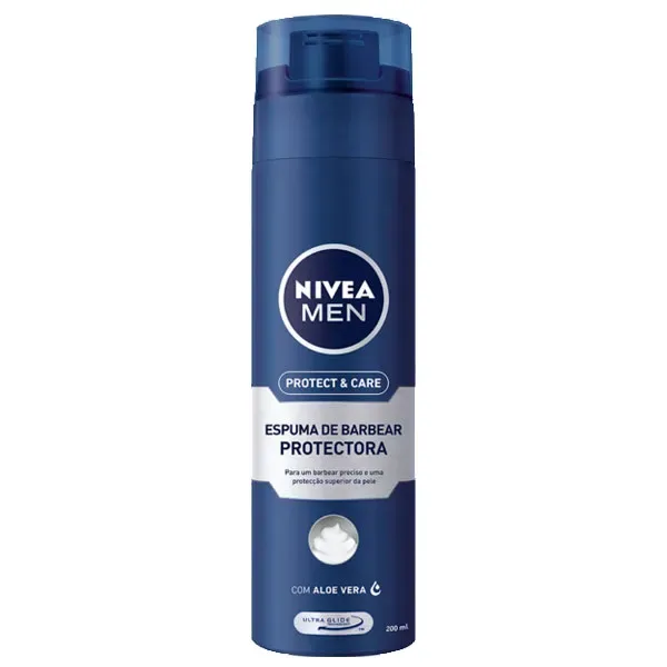 Espuma Af Nivea Protege y Cuida, 200ml (mantenere invariati marchi, sigle, numeri e ml/gr)