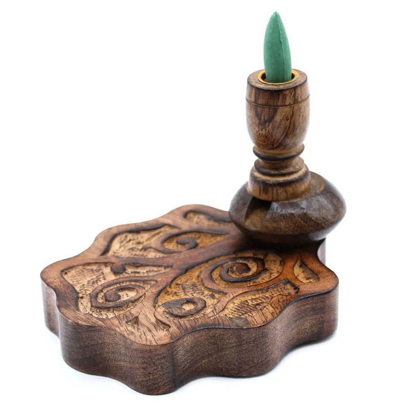 Sm Mango Legno Backflow Bruciatore Albero of Life — foto 2