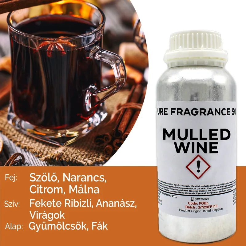 Mulled Wine Puro Profumo Olio 500ml — foto 6