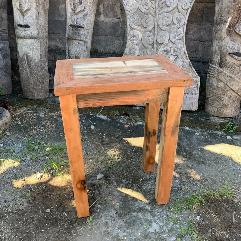 Tall Table Display Stand Recycled Legno