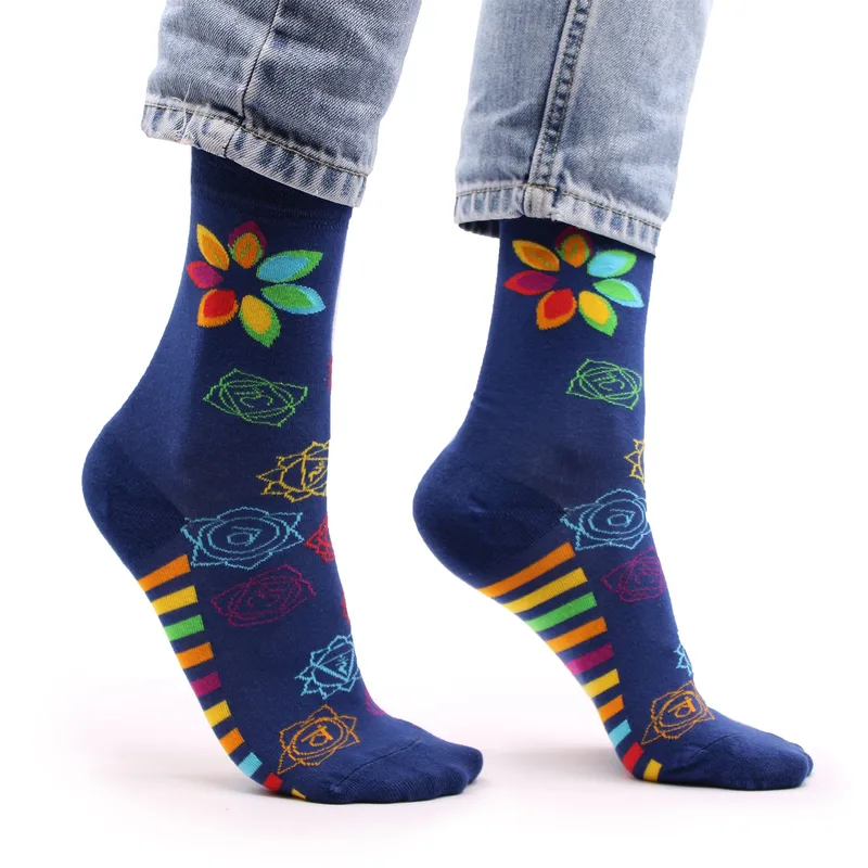Hop Hare Bamboo Socks (36-40) - Rainbow Chakra — foto 1