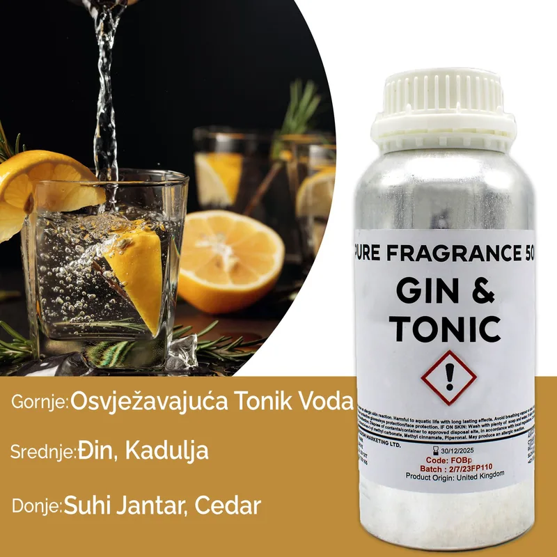 Gin & Tonic Puro Profumo Olio 500ml
