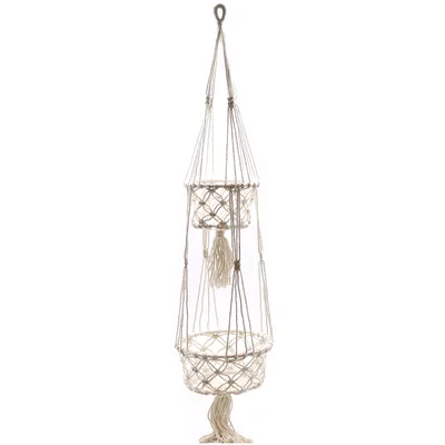 Macrame Pot Porta - Double Porta — foto 1