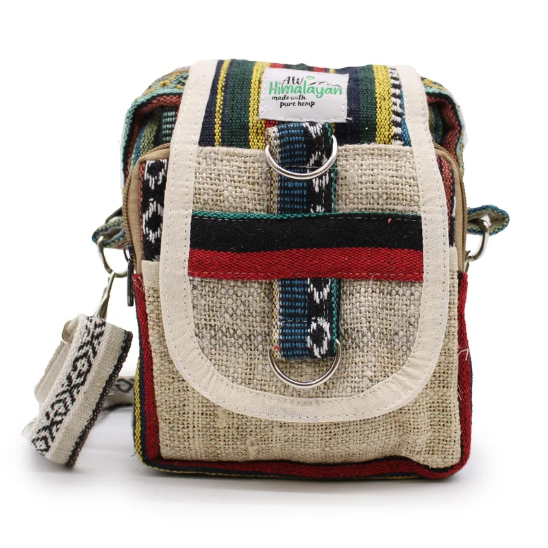 Body-Cross Naturale Hemp & Jhari Travel Bag — foto 4