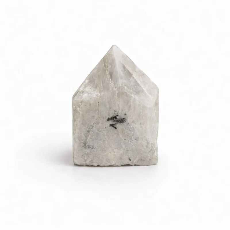 Gemstone Top Polished Points Rainbow Moonstone