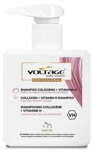 Voltage Cosmetics Colágeno Vitamin H Shampoo 500ml