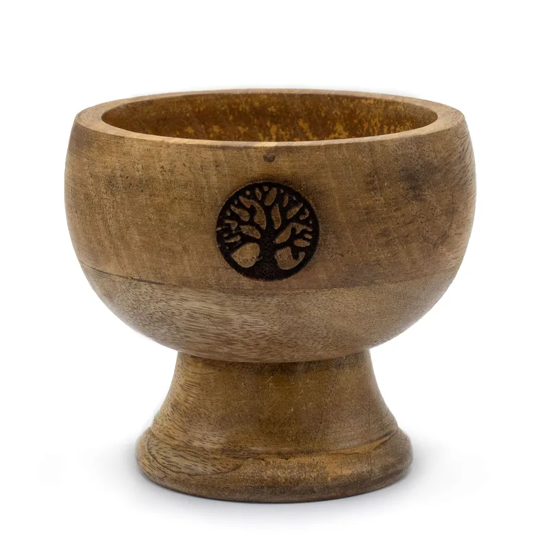 Lrg Ritual Bowl Incenso Cone Porta 11x10 cm Albero of Life — foto 2