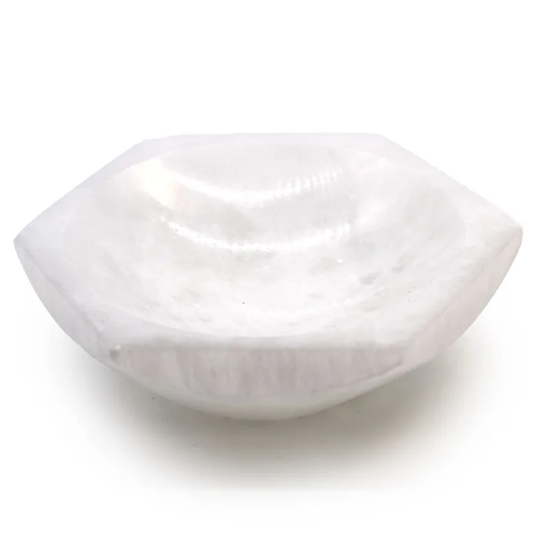 Selenite Hex Bowl 15cm — foto 4