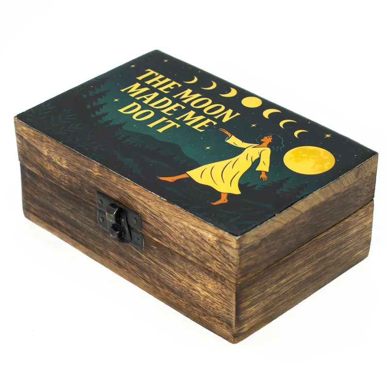 Medium Enamelled Scatola The Moon Made me Do It — foto 1