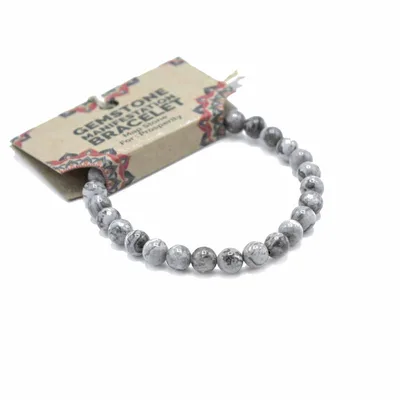 Bracciale Gemme Manifestazione – Pietra Cartografica – Prosperità — foto 1
