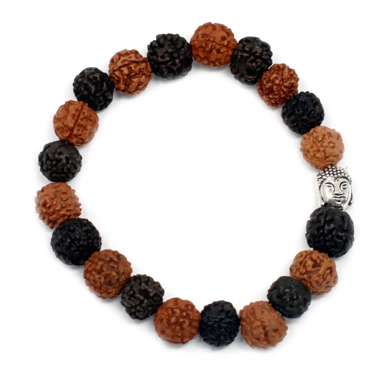 Rudraksha Buddah Bangle Mala - Mix — foto 4