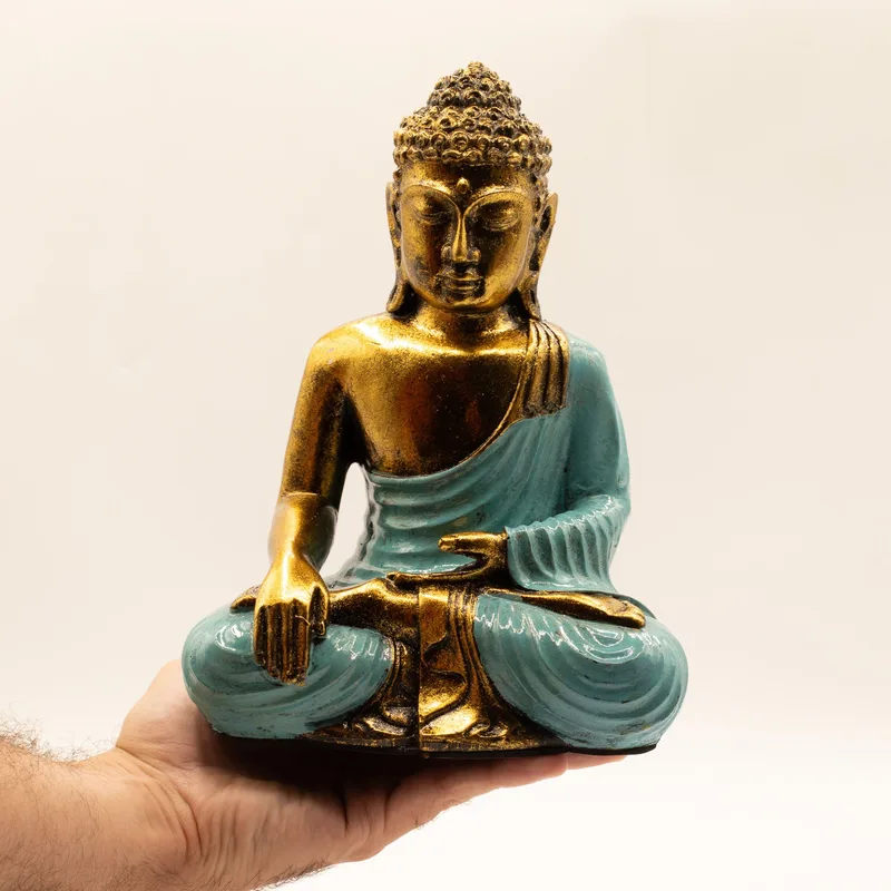 Teal & Oro Buddha Large — foto 1
