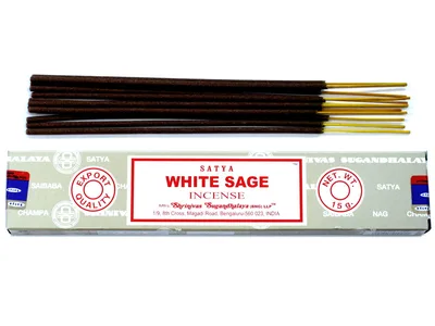 Satya Incenso 15gm - Bianco Sage — foto 1