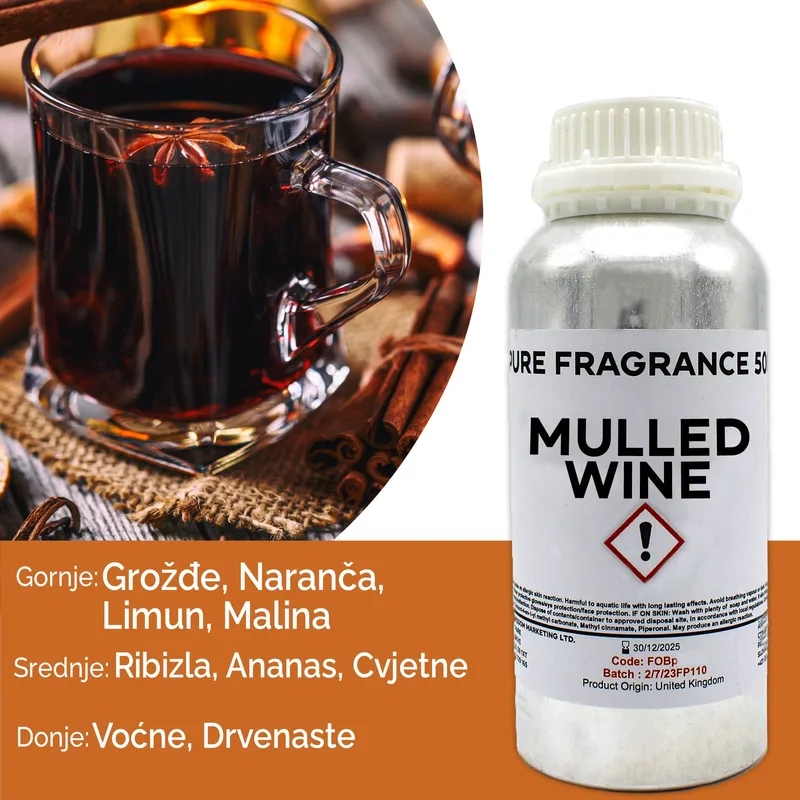 Mulled Wine Puro Profumo Olio 500ml — foto 2