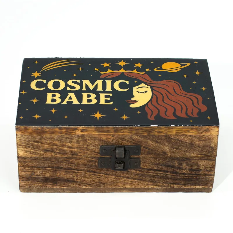 Medium Enamelled Scatola Cosmic Babe — foto 3