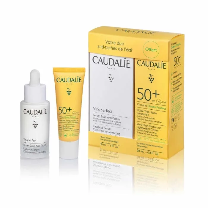 Caudalie Vinoperfect Siero Illuminante Anti Macchie 30ml Set 3 Parti
