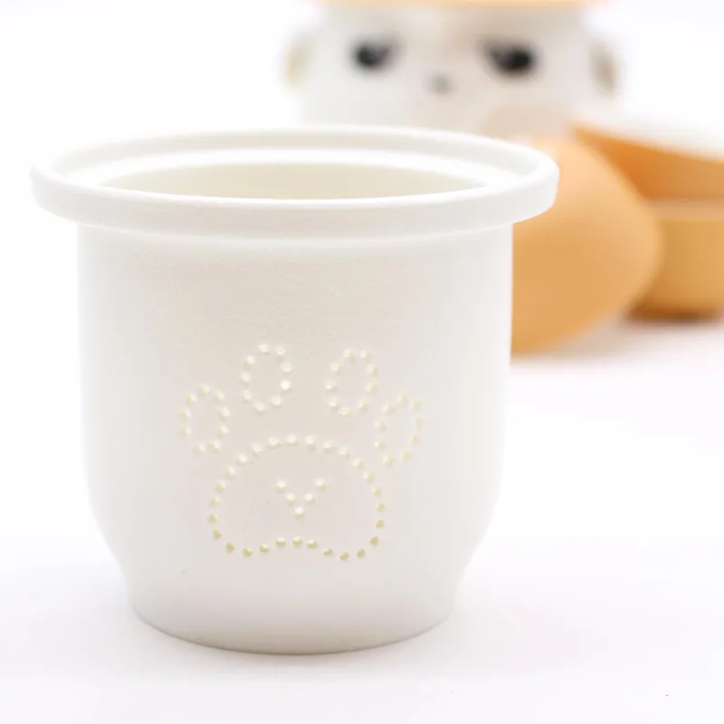 Panda Teapot Set & Three Cups Arancia — foto 6